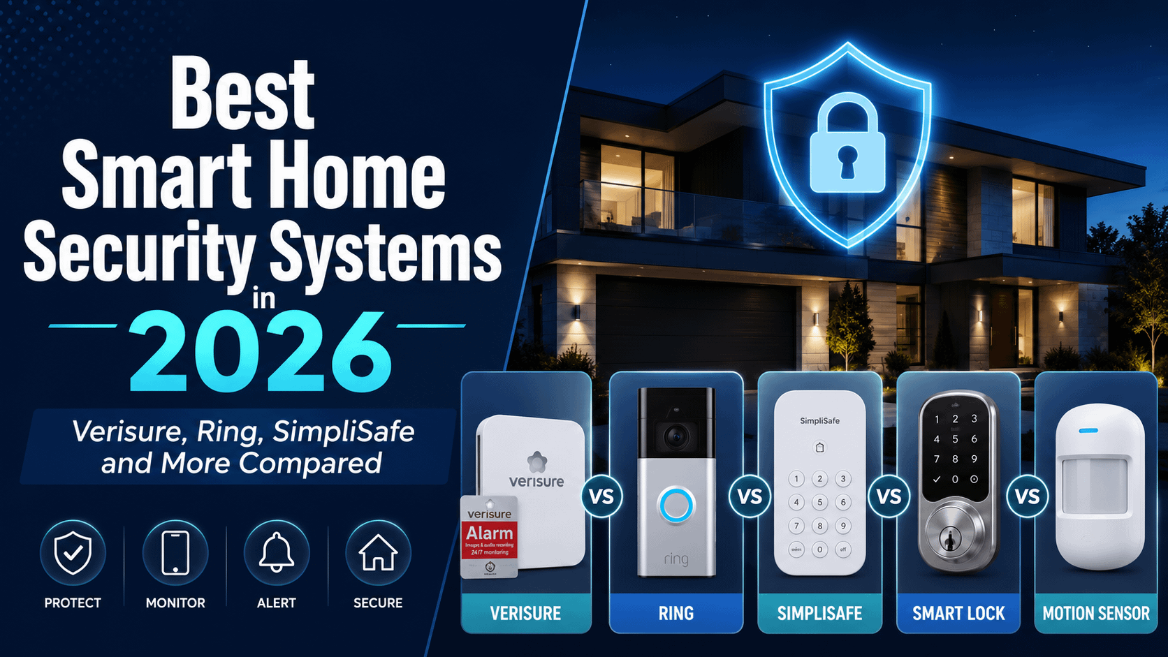 Best Smart Home Security Systems in 2026: Verisure, Ring, SimpliSafe and More Compared